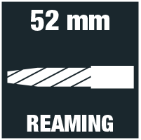 52mm reaming